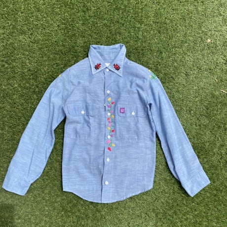 [USED] 70's BIG MAC 刺繍シャンブレー