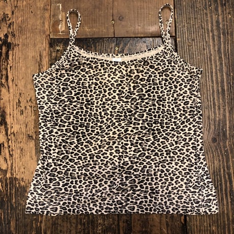 [USED] レオパード♡ミニキャミ