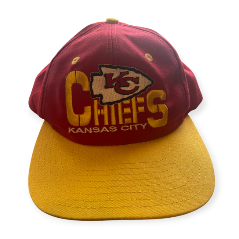 NFL リーボック カンザスシティ チーフス キャップ アメフト USED] 90's NFL🏈カンザスシティ・チーフス(KANSAS CITY CHIFS)