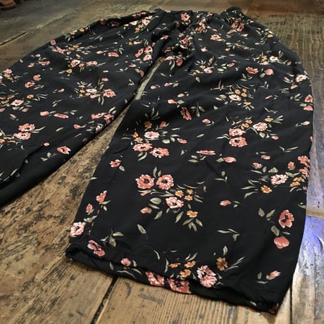[USED] 花柄イージーpants