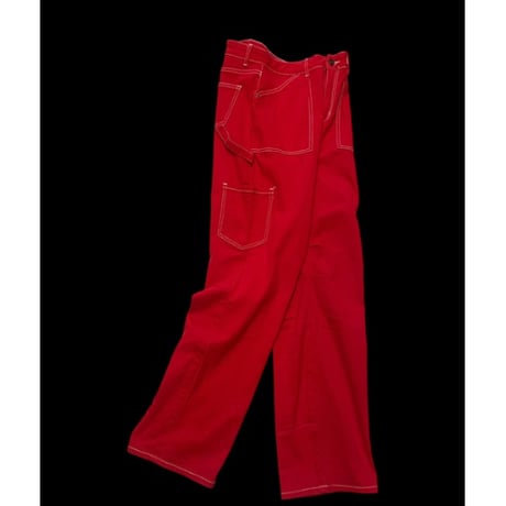 [USED] RED ストレッチ ペインターパンツ W29L31