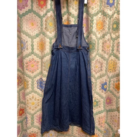 [USED] DENIM サロペットワンピース