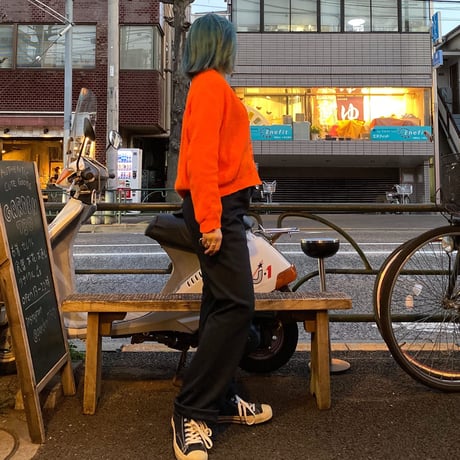 [USED] VividOrange🍊ショート丈カーディガン