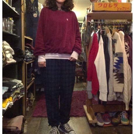 [USED] POLO パイル地トップス
