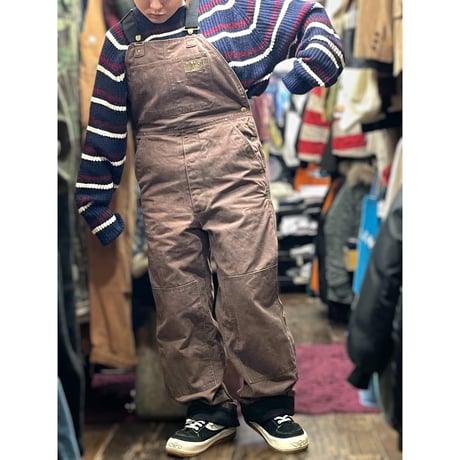 [USED] ダック地  WINTER オーバーオール🤎Brown