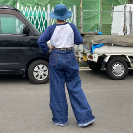[USED] vintage ワイドデニムPANTS 💙
