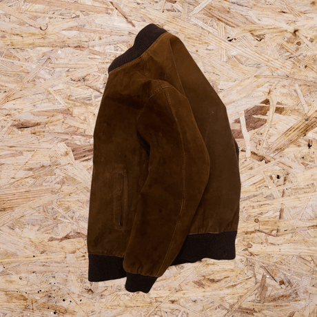 [USED] Vintage!! スエード ZIP JKT