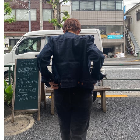 [USED] Levis Ladys BLACK DENIM JKT