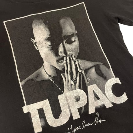 [USED] 2PAC🙏BLACK S/S Tee