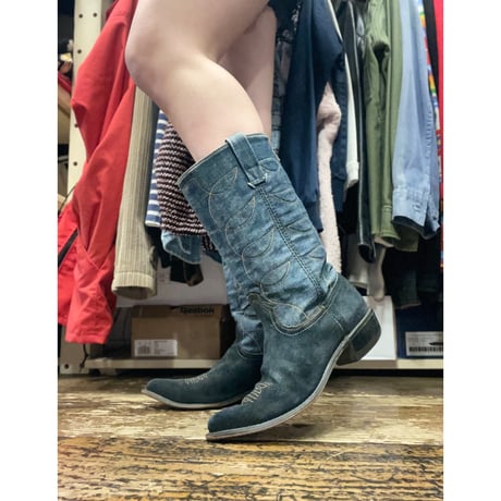 [USED] denim ウエスタンブーツ