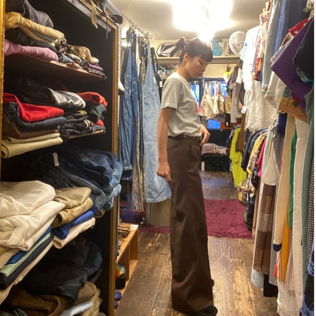 [USED]VINTAGE CANADA フレア PANTS
