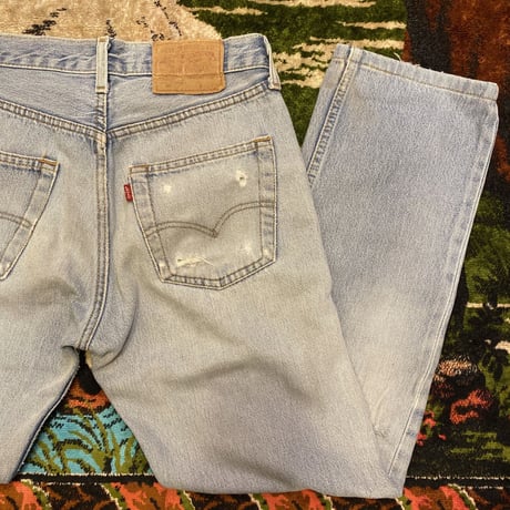[USED] OLD Levi's 501 made in UK！