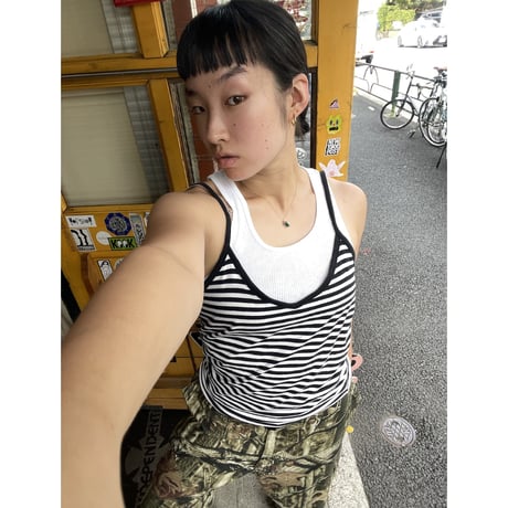 [USED]ボーダーキャミ