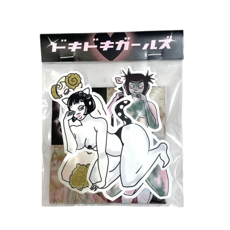 【doki doki girls】ドキドキアニマルsticker（blind pins) pac
