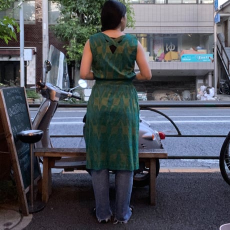 [USED] Greenノースリーブワンピース