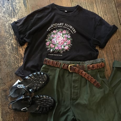 [USED] FLOWER Print Tee