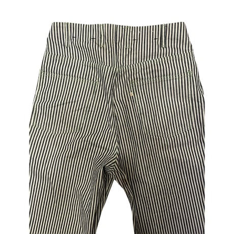 [USED] ”WESTOVERALLS"ストライプDENIM PANTS
