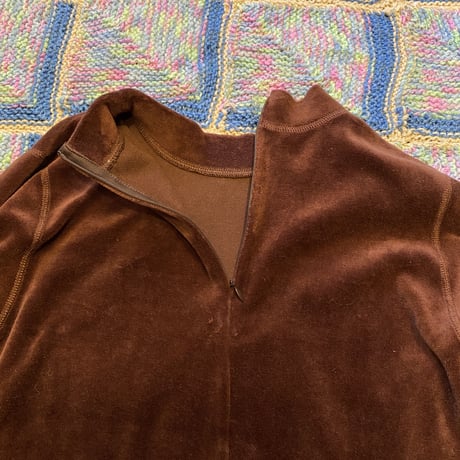 [USED] モックネック ベロア TOPS