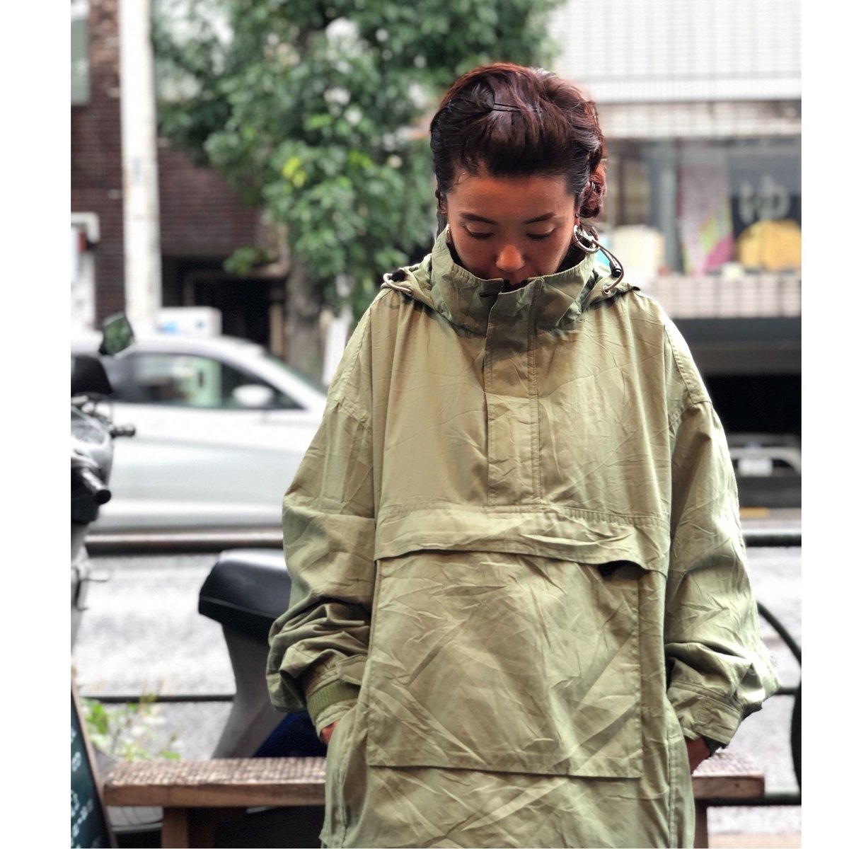 訳あり商品 ヴィンテージ 90s 【激レア OLD アノラックパーカーXL