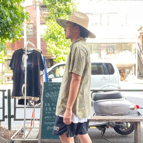 [USED] Columbia 総柄 S/S BD SHIRT