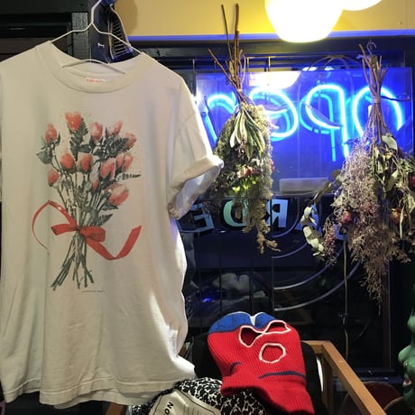 [USED] 90's SOFTEE 花束 Tee