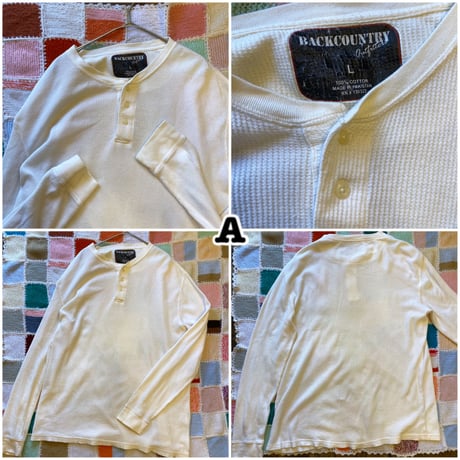 [USED] WIDE シルエット サーマル LONG Tee