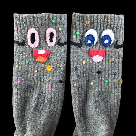[BENICOTOY] キラキラ Bijou Socks