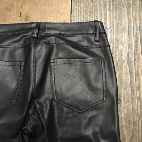 [USED] Fake leather スキニーPANTS!!