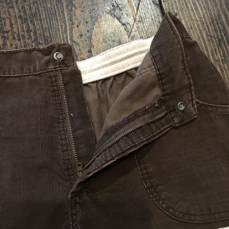 [USED] BROWN コーデュロイ short pants