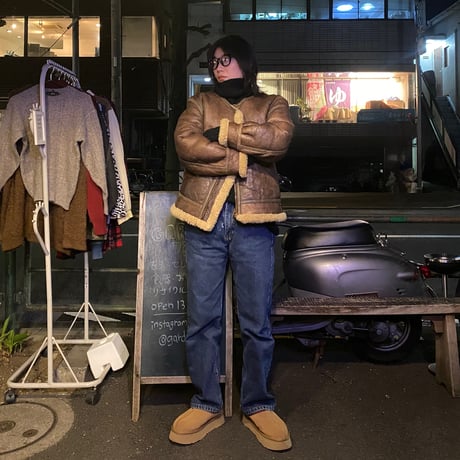 [USED] "B-3" リアルムートンJKT