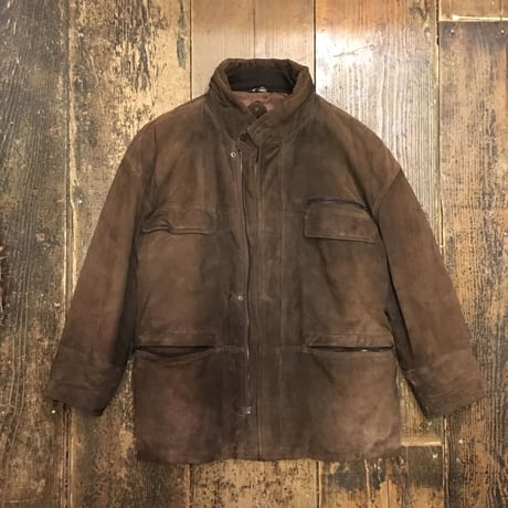 [USED] real suede!!大きめふわふわコート