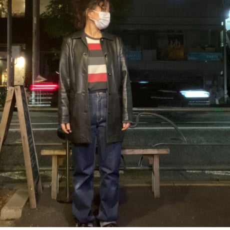 [USED] リアルレザーCAR COAT
