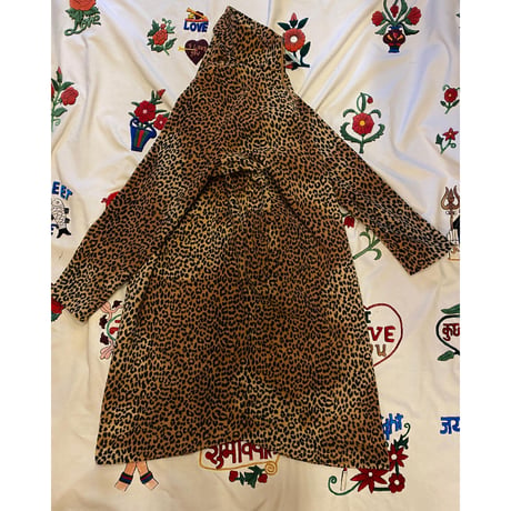 [USED] レオパード🐆フリースワンピース