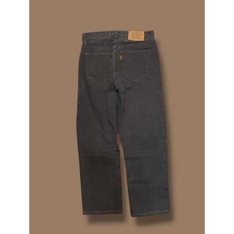 [USED] Euro Levis 615 BLACK ORANGE TAB W31 L28