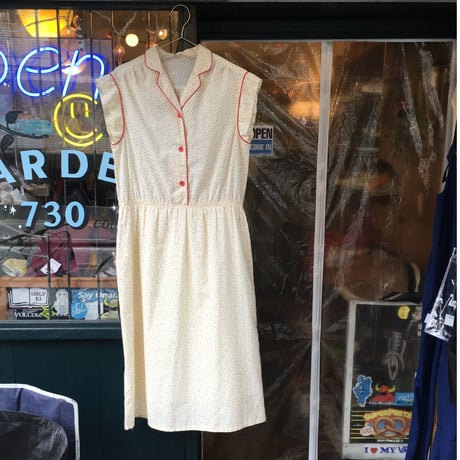 [USED] COTTON ドットワンピース