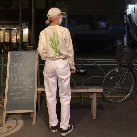 [USED] Levis 626 WHITE DENIM！