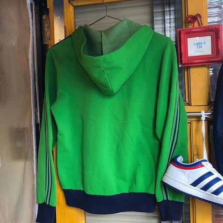 [USED]  Vintage CLUB adidas ショート丈パーカー