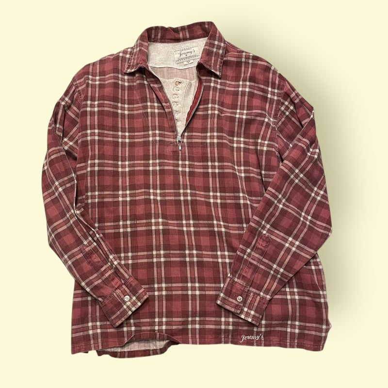 USED] ハーフジップ プルオーバーネル | garden730