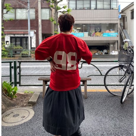 [USED] Champion メッシュ フットボール Tee