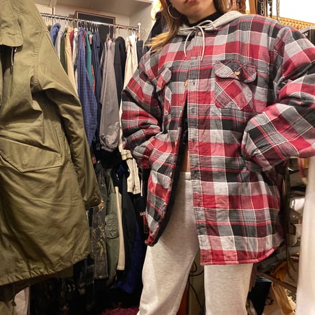 [USED] "wrangler"チェック PARKA