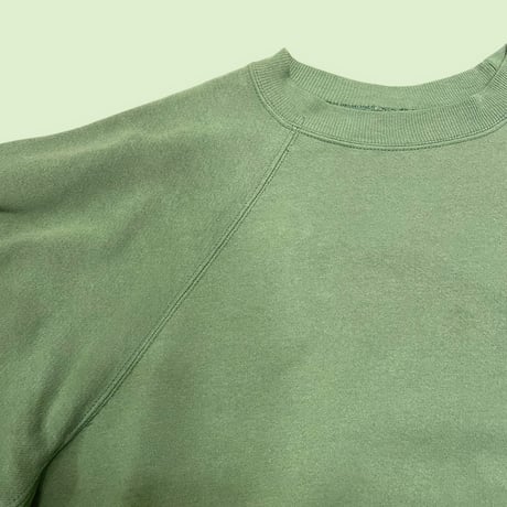 [USED] かわいいみどり色🥑てろてろラグランSWEAT