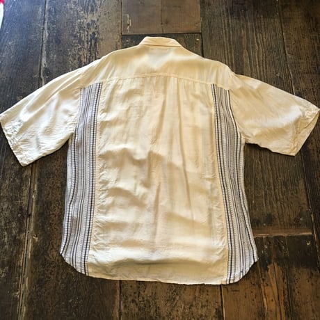 [USED] ITALY シルクシャツ