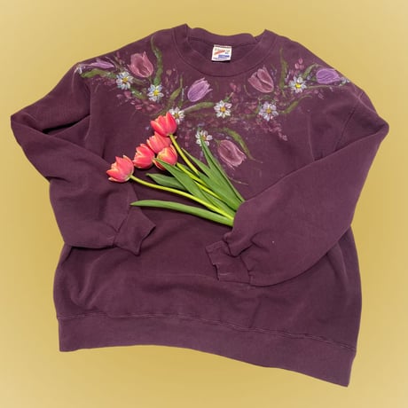 [USED] チューリップ🌷鹿子スエット