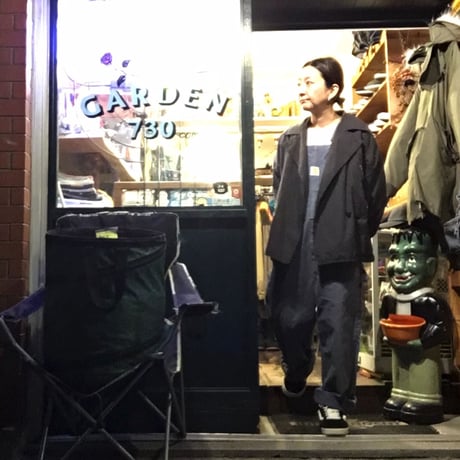 [USED] Calvin Klein 綿入り ハーフコート
