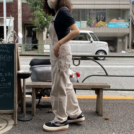 [USED] vintage COTTON オーバーオール