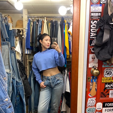 [USED]  FRUITS OF LOOM®️ cutoff スウェット