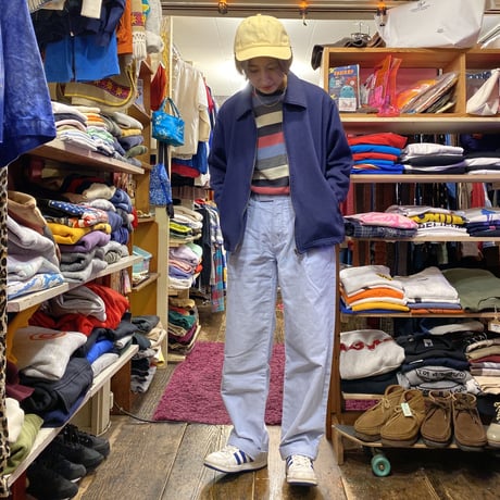 [USED] NAVY SWEAT JACKET！