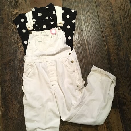 [USED] OLD WHITE オーバーオール