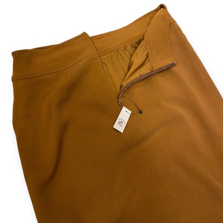 [USED] 100% SILK LONG SKIRT
