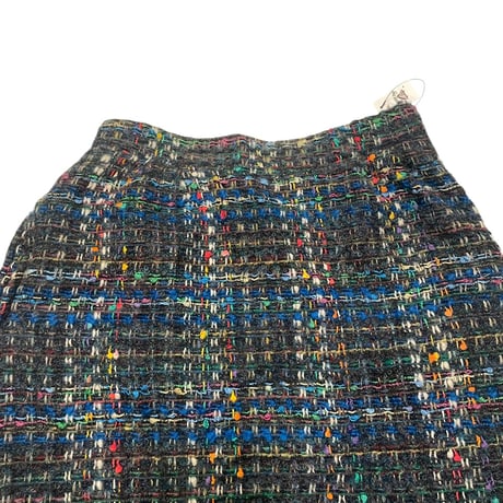 [USED] ツイード ロングスカート